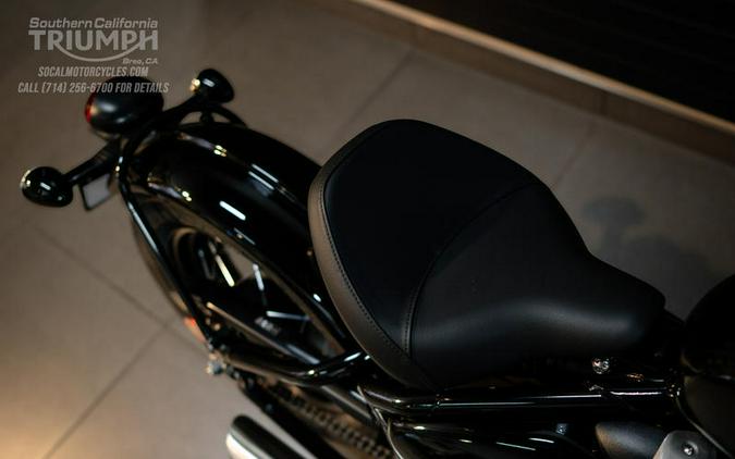 2024 Triumph Bonneville Bobber Jet Black/Ash Gray