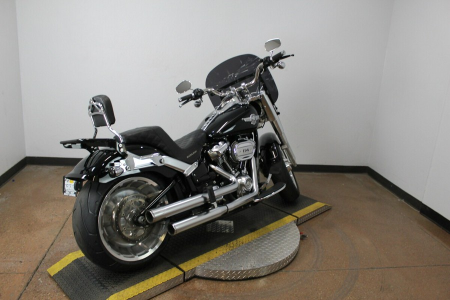 Harley-Davidson® Fat Boy® 114 2019 FLFBS 055577T BLACK W/PINSTRIPE