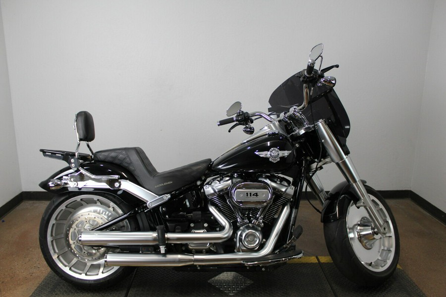 Harley-Davidson® Fat Boy® 114 2019 FLFBS 055577T BLACK W/PINSTRIPE