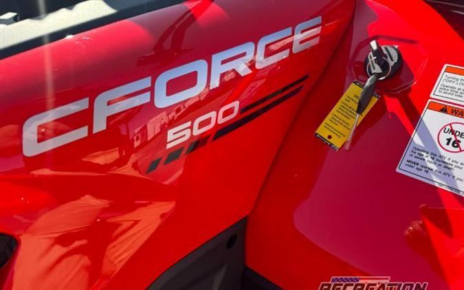 New 2026 CFMOTO CFORCE 500