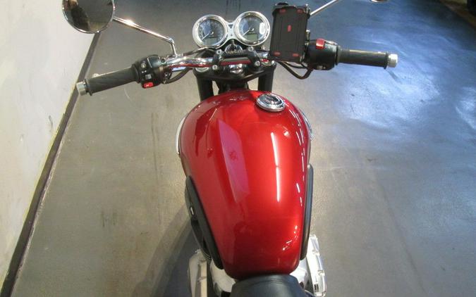 2020 Triumph Bonneville T100 Cranberry Red