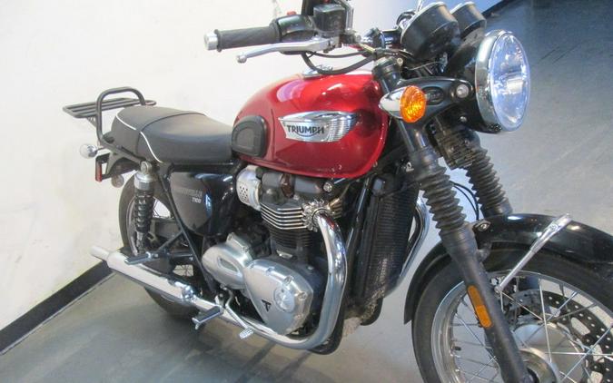 2020 Triumph Bonneville T100 Cranberry Red