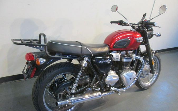 2020 Triumph Bonneville T100 Cranberry Red