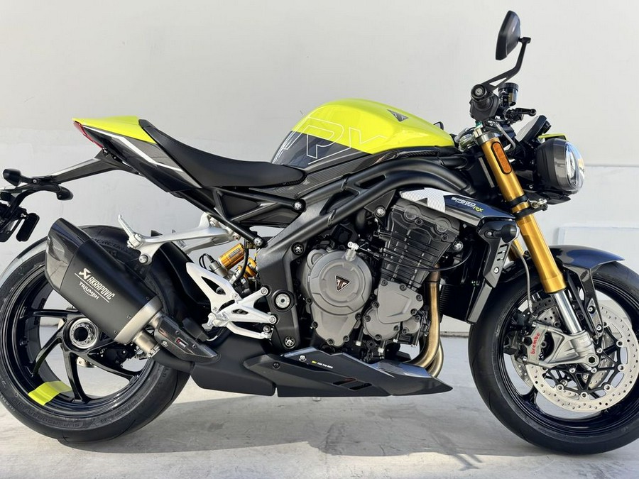 2026 Triumph Speed Triple 1200 RX Triumph Performance Yellow
