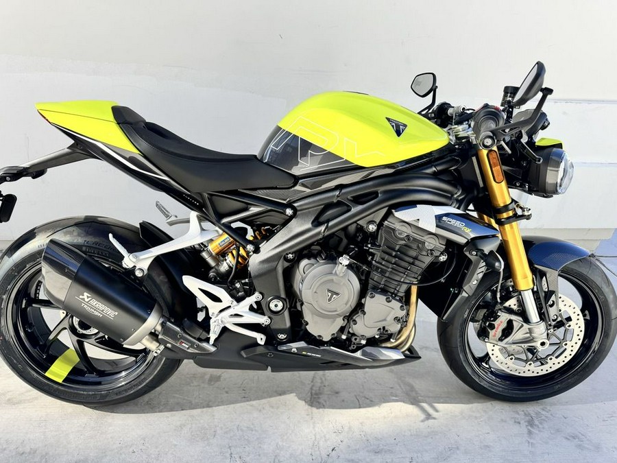2026 Triumph Speed Triple 1200 RX Triumph Performance Yellow