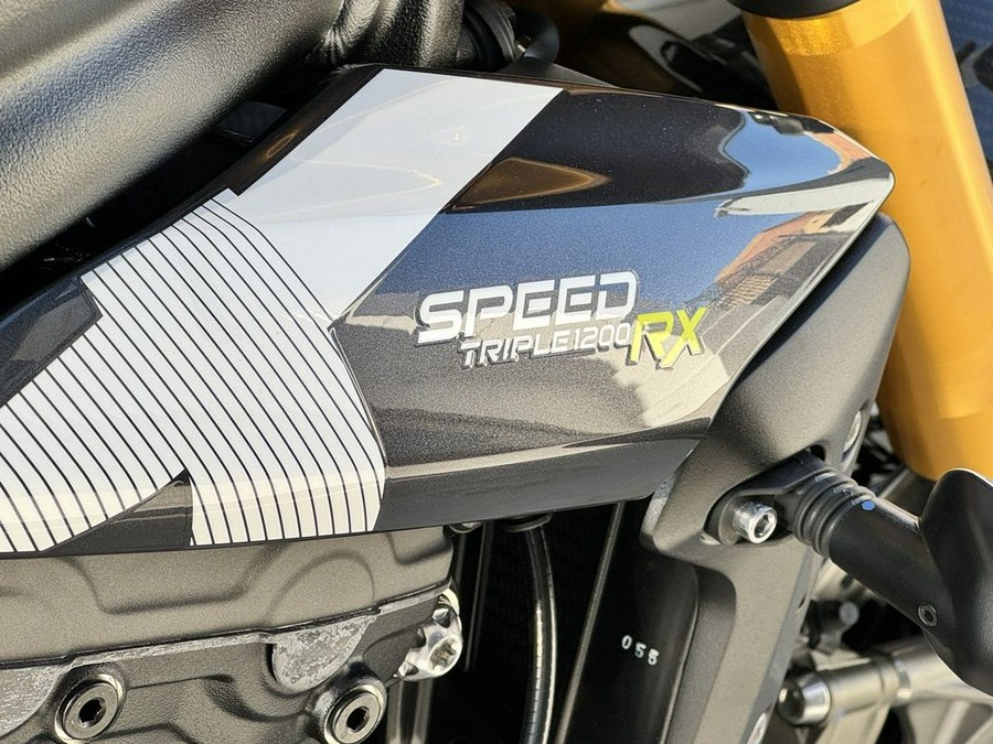2026 Triumph Speed Triple 1200 RX Triumph Performance Yellow