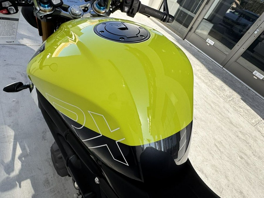 2026 Triumph Speed Triple 1200 RX Triumph Performance Yellow