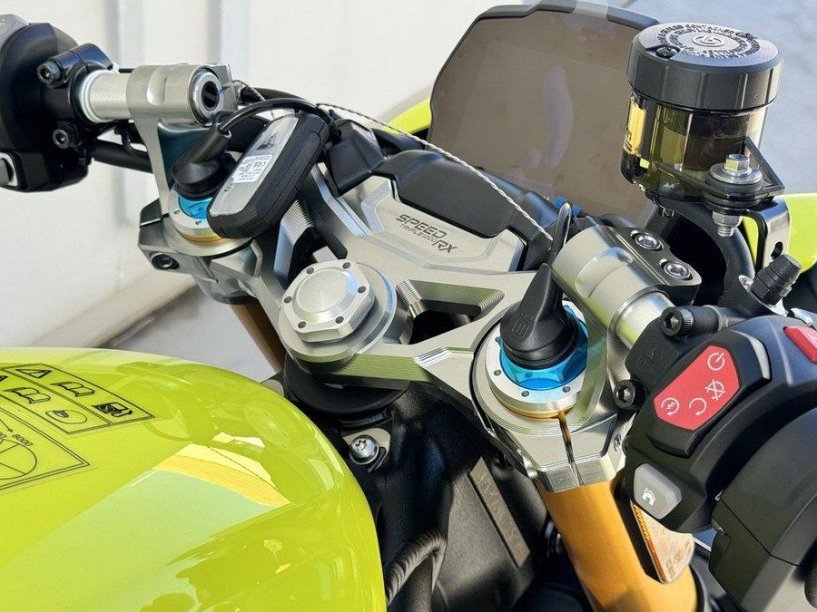 2026 Triumph Speed Triple 1200 RX Triumph Performance Yellow