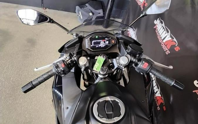 2026 Kawasaki Ninja 500 ABS Metallic Flat Spark Black