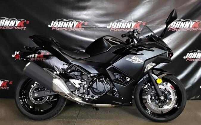 2026 Kawasaki Ninja 500 ABS Metallic Flat Spark Black