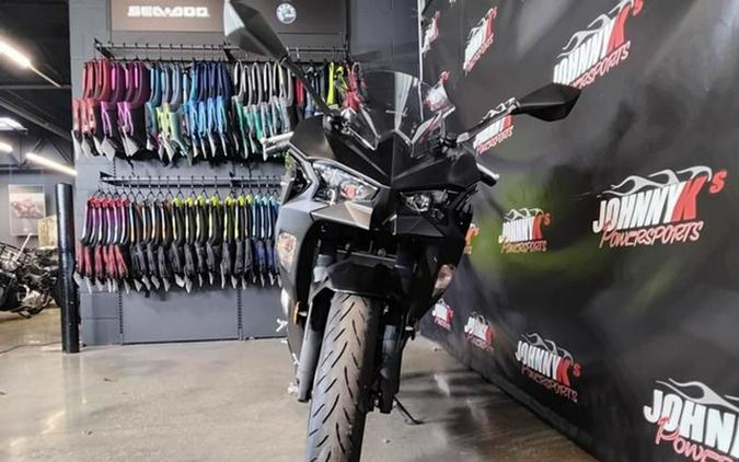 2026 Kawasaki Ninja 500 ABS Metallic Flat Spark Black