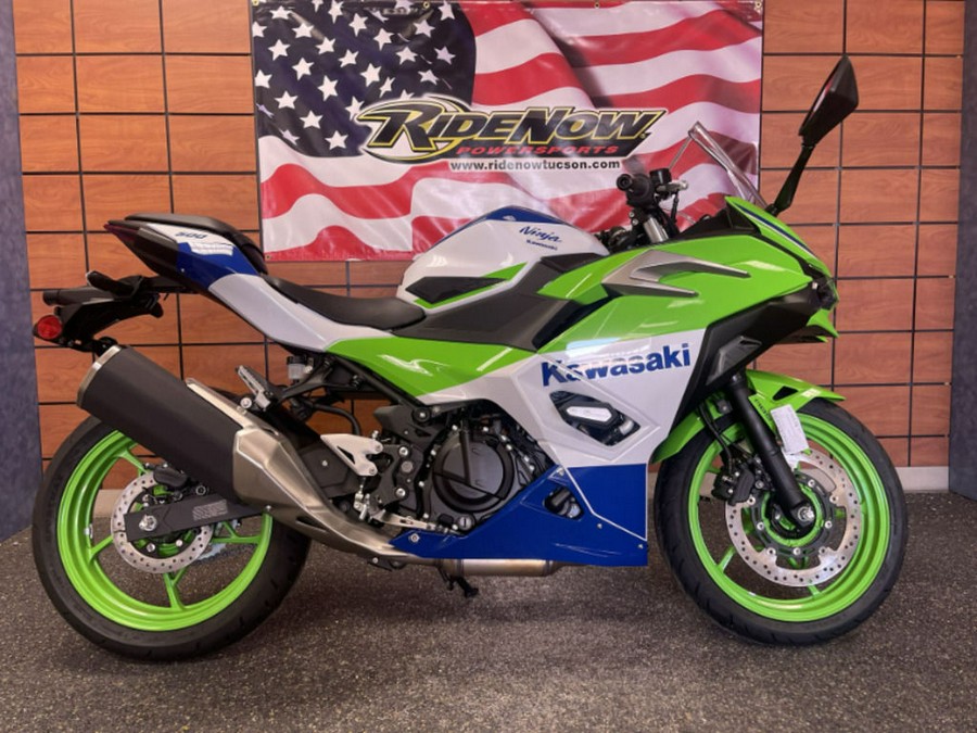 2024 Kawasaki Ninja® 500 SE 40th Anniversary Edition ABS