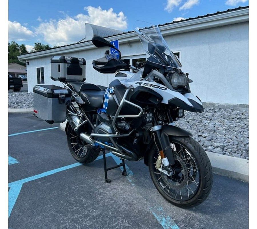 2018 BMW R 1200 GS Adventure Light White / Cordoba Blue Premium