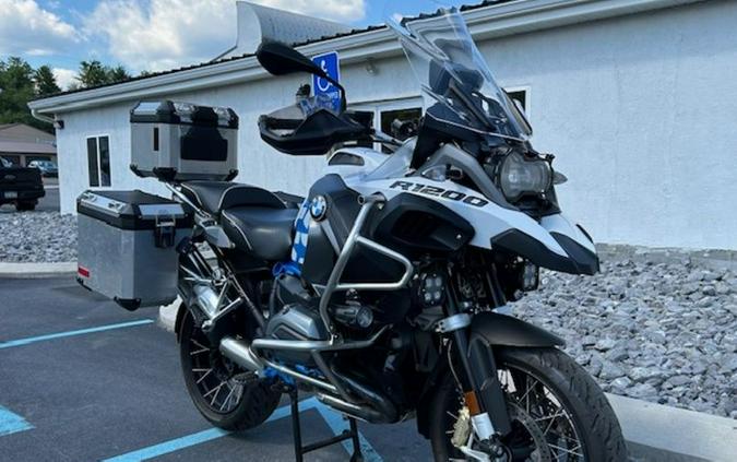 2018 BMW R 1200 GS Adventure Light White / Cordoba Blue Premium