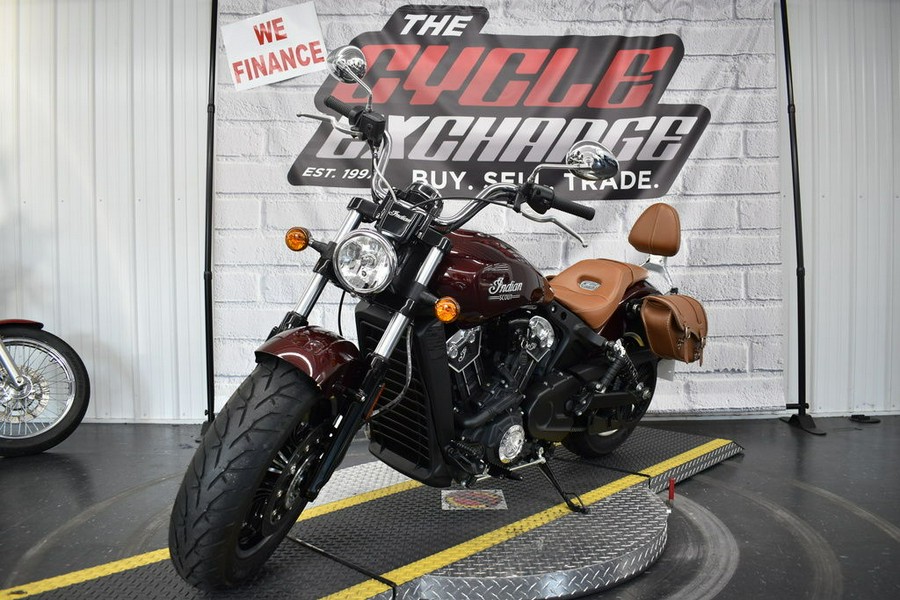 2022 Indian Motorcycle® Scout® ABS Maroon Metallic