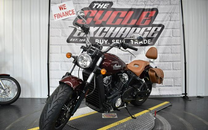 2022 Indian Motorcycle® Scout® ABS Maroon Metallic