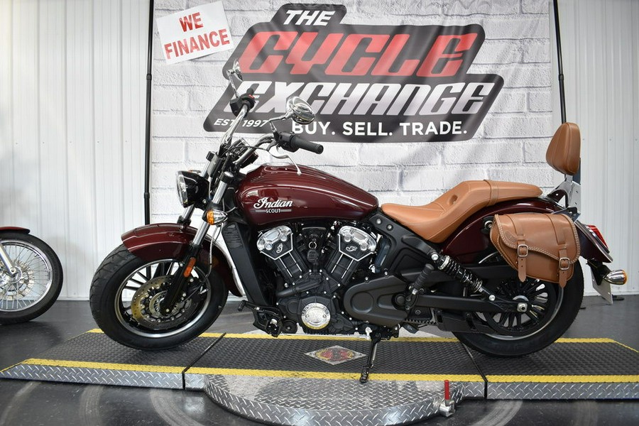 2022 Indian Motorcycle® Scout® ABS Maroon Metallic