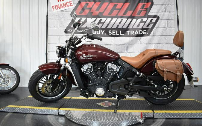 2022 Indian Motorcycle® Scout® ABS Maroon Metallic