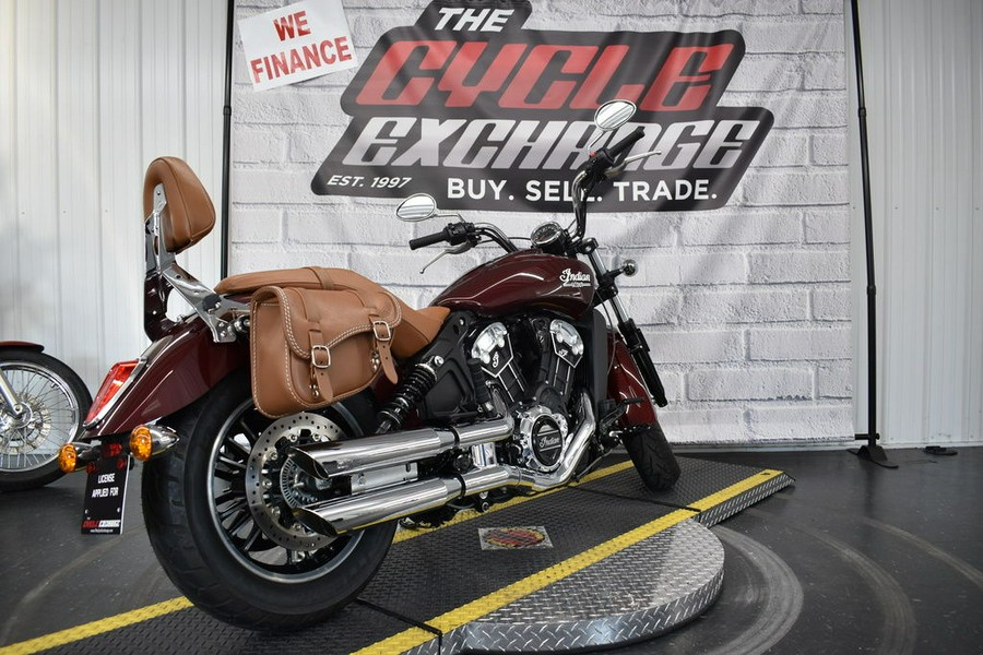 2022 Indian Motorcycle® Scout® ABS Maroon Metallic