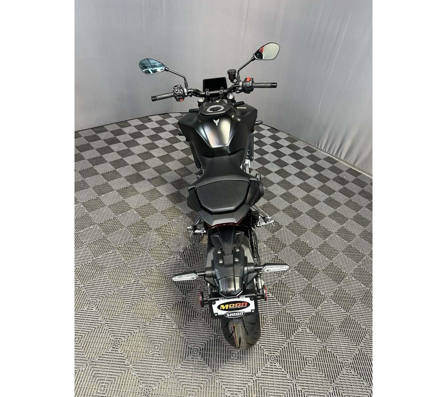 2026 YAMAHA MT 09 MATTE RAVEN BLACK