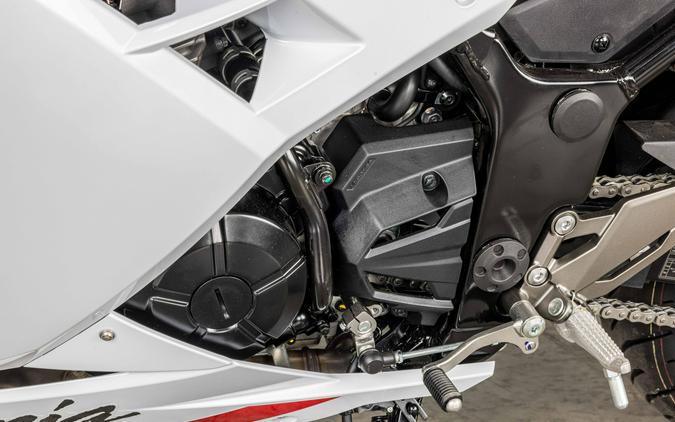 2026 Kawasaki Ninja 300 ABS Pearl Blizzard White - TRT02197