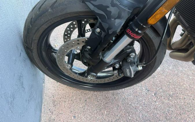 2023 Triumph Trident 660 Matte Jet Black Matte Silver Ice
