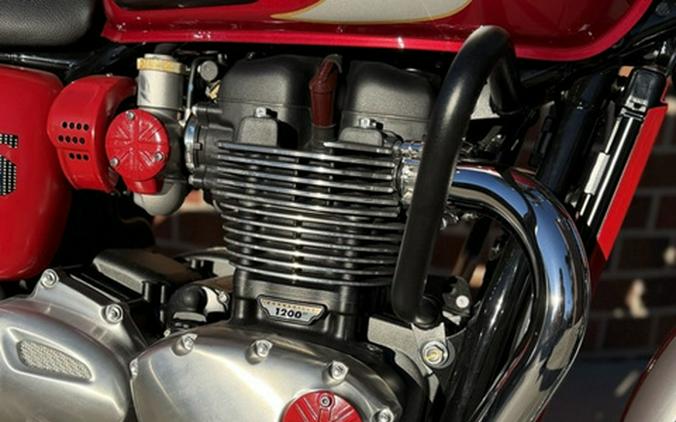 2025 Triumph Bonneville T120 Elvis Presley Edition Carnival Red