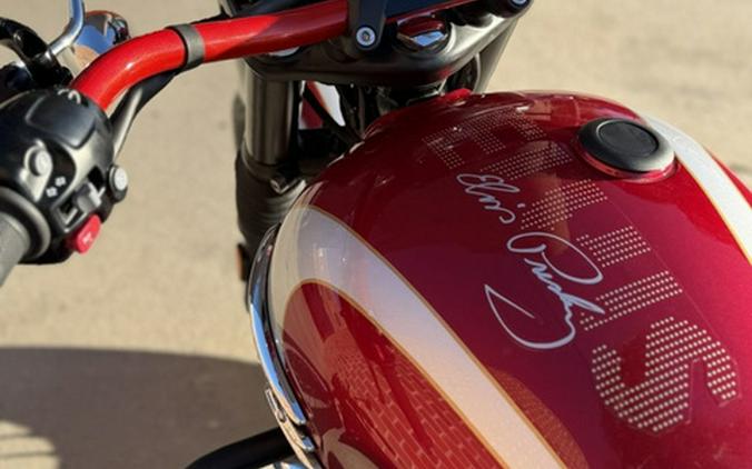 2025 Triumph Bonneville T120 Elvis Presley Edition Carnival Red