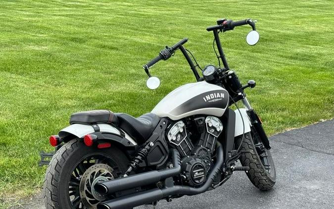 2019 Indian Motorcycle® Scout® Bobber ABS White Smoke