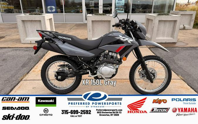 2025 Honda XR 150L Gray