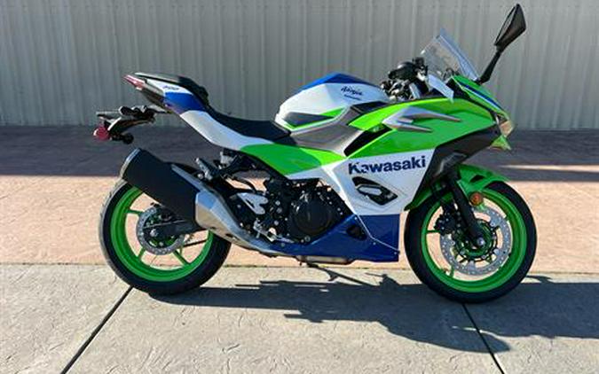 2024 Kawasaki Ninja 500 SE 40th Anniversary Edition ABS