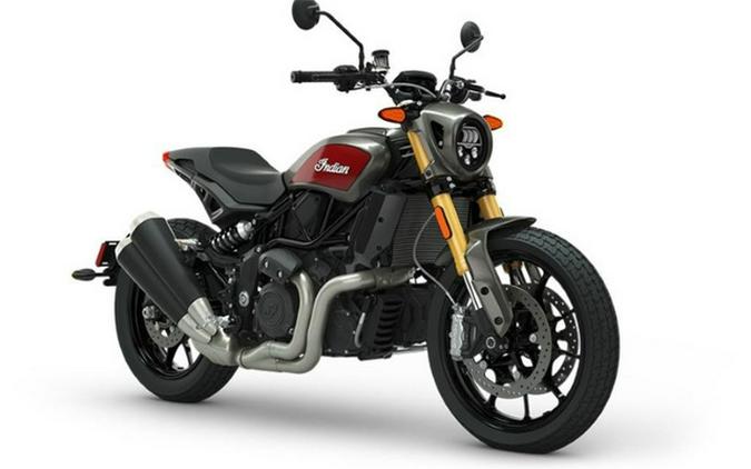 2019 Indian FTR 1200 S Red over Steel Gray