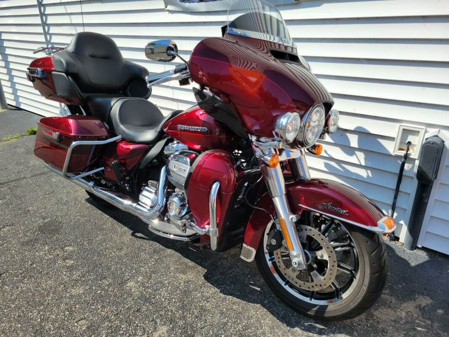 2017 HarleyDavidson Ultra Limited Low TwoTone Mysterious Red Sunglo