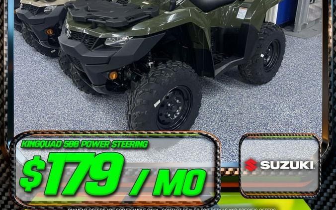 2025 Suzuki KingQuad 500AXi Power Steering
