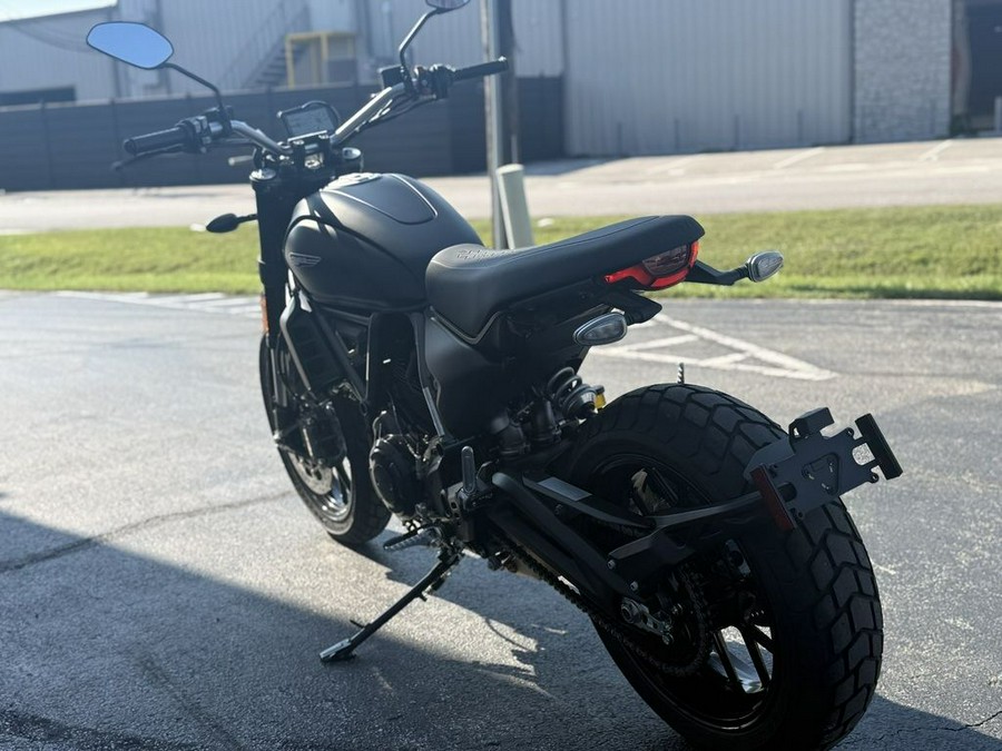 2025 Ducati Scrambler Icon Dark