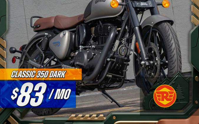 2024 Royal Enfield Classic 350 Dark Gunmetal Grey