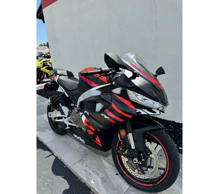 2025 Aprilia RS 457 RACING STRIPES