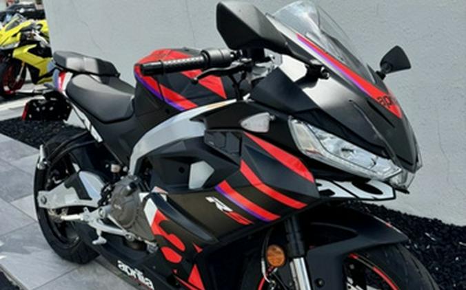 2025 Aprilia RS 457 RACING STRIPES