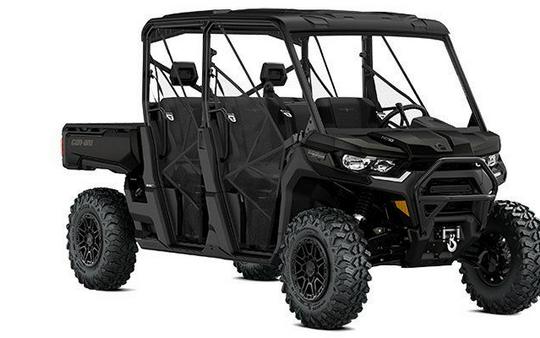 New 2025 CAN-AM DEFENDER MAX TEX 65 HD10 LONE STAR STEALTH BLACK