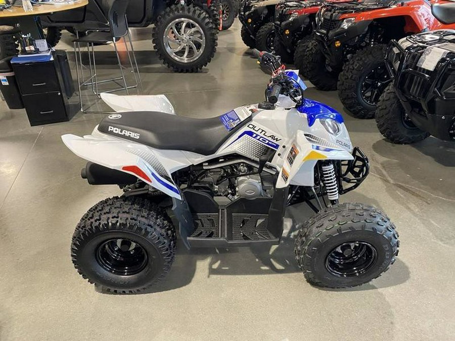 2025 Polaris Industries OUTLAW 110 EFI - BRIGHT WHITE / BLUE