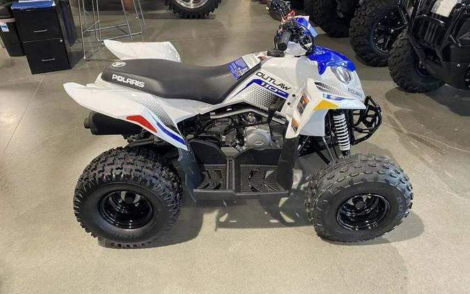 2025 Polaris Industries OUTLAW 110 EFI - BRIGHT WHITE / BLUE