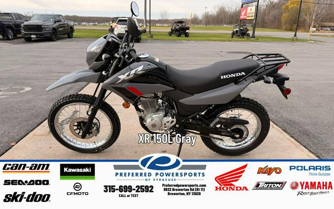 2025 Honda XR 150L Gray