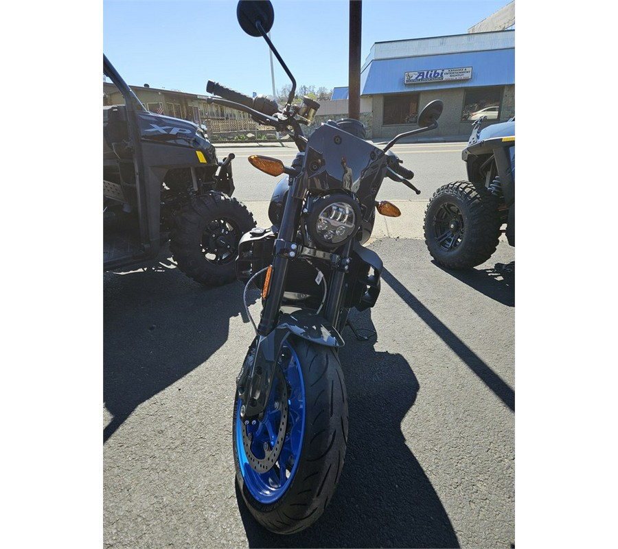 2024 Indian Motorcycle FTR SPORT, GRANITE GRAY / BLUE , 49ST Sport