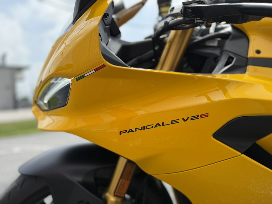2026 Ducati Panigale V2 S Ducati yellow