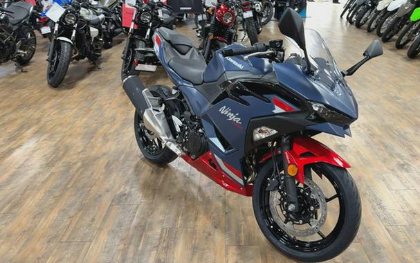 2026 Kawasaki Ninja 500 ABS Metallic Matte Twilight Blue