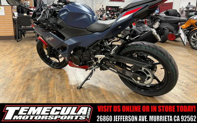 2026 Kawasaki Ninja 500 ABS Metallic Matte Twilight Blue