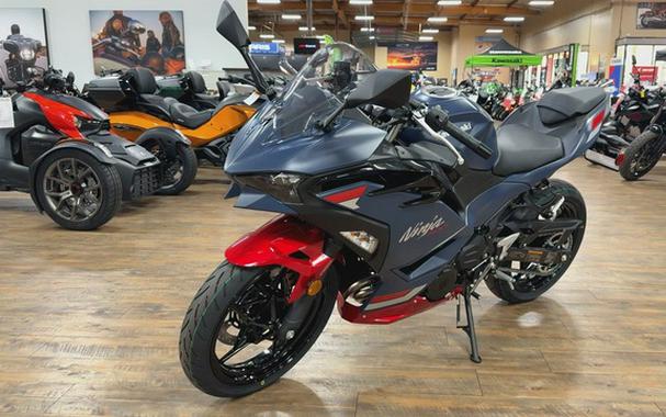 2026 Kawasaki Ninja 500 ABS Metallic Matte Twilight Blue