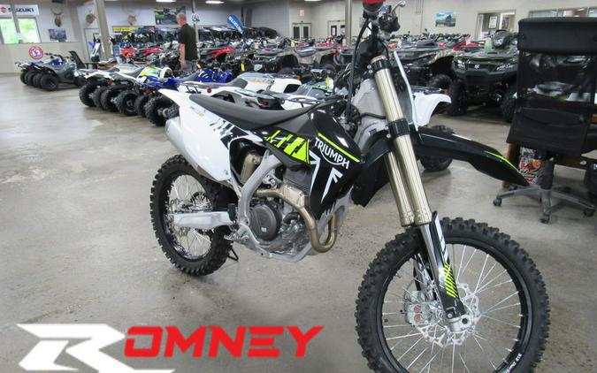 2024 Triumph TF 250-X Racing/Yellow/Black/White