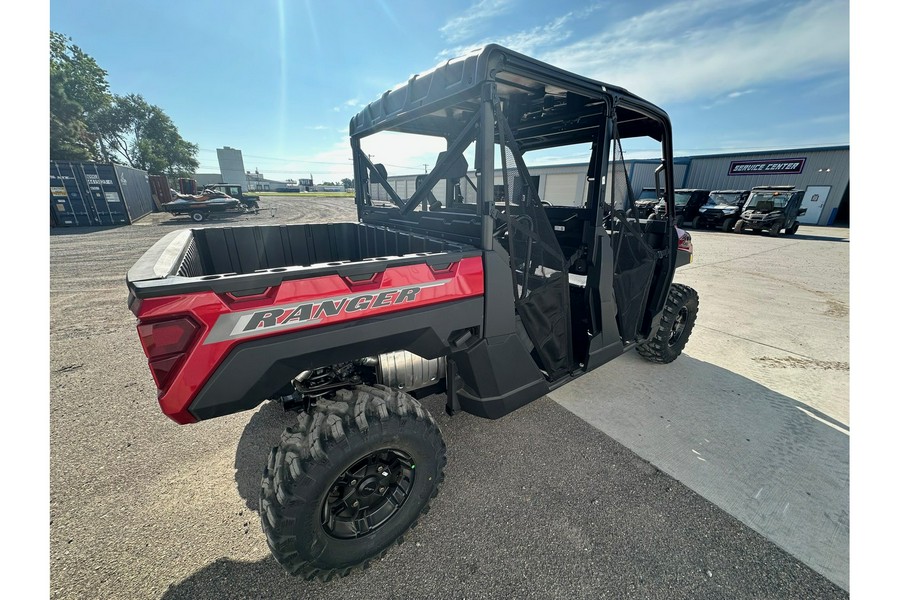 2025 Polaris Industries RANGER CREW XP 1000 PREMIUM - SUNSET RED