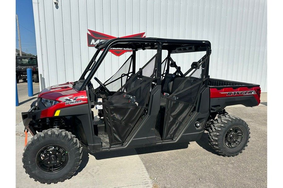 2025 Polaris Industries RANGER CREW XP 1000 PREMIUM - SUNSET RED